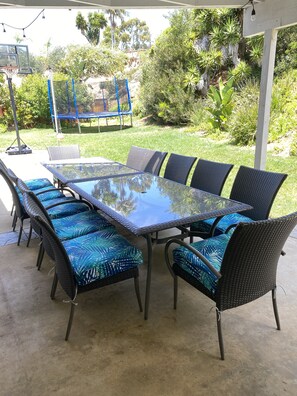 Outdoor dining