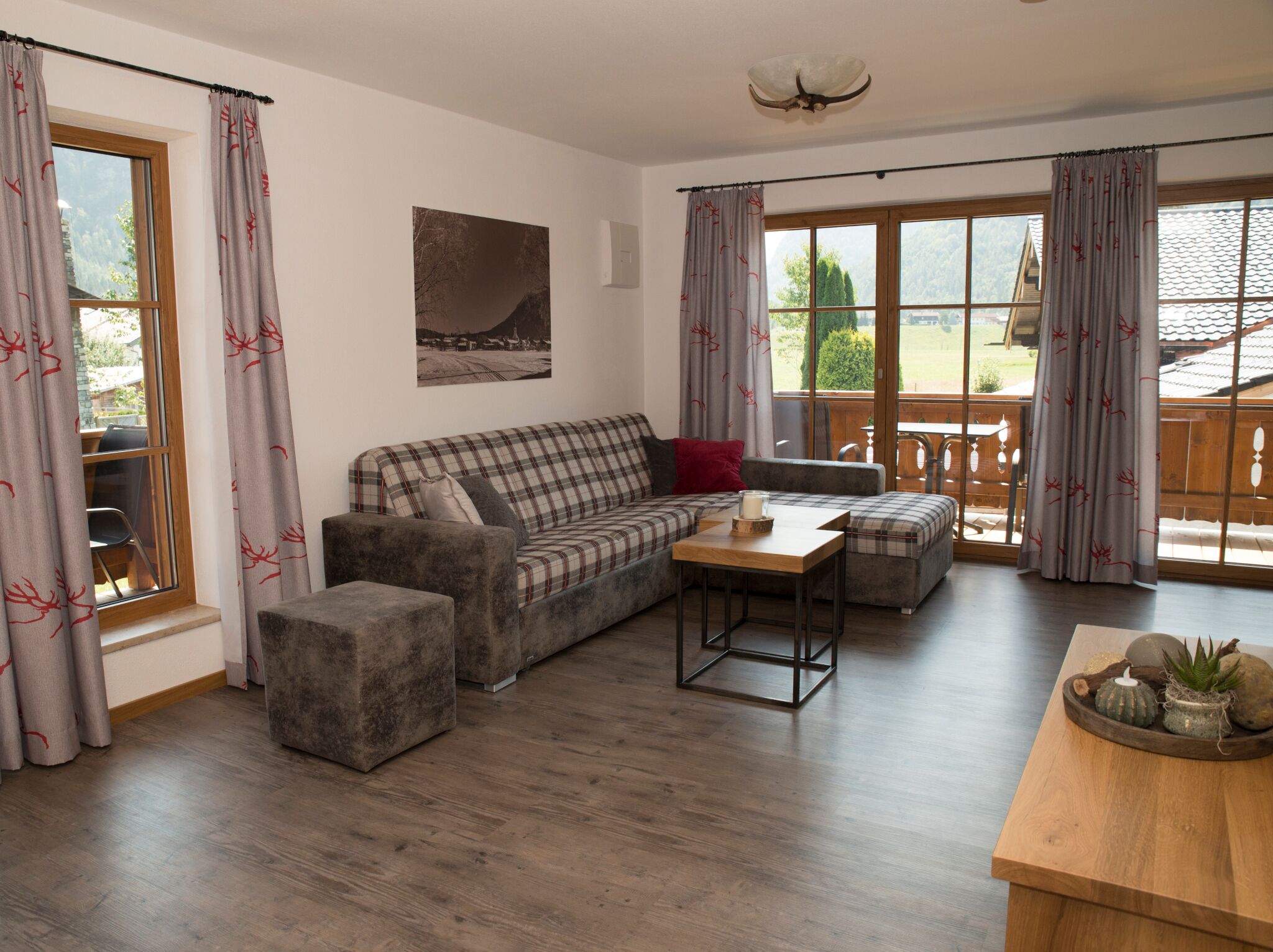 Télévision, table de tennis de table