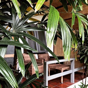 Zweibettzimmer, Poolblick | Blick vom Balkon