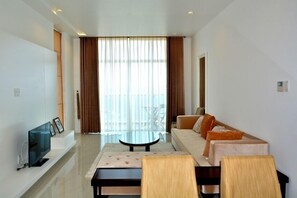 Apartment, 3 Schlafzimmer | Wohnbereich