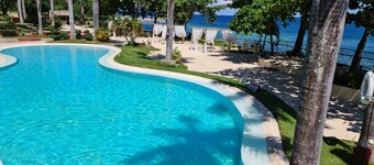 new Lux. 2BR condo + 2 pools, woow oceanviews, Gym, Beach, behind Mactan Newtown