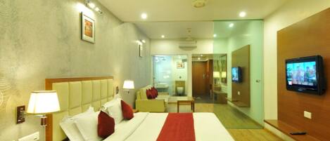 Super Deluxe Room | 1 bedroom, Egyptian cotton sheets, premium bedding, free WiFi