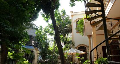 Moon house tropical garden - Lavender