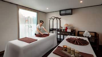 Deep-tissue massages, Thai massages