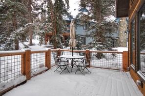 Balcony - Keystone Resort Lodge 661, Heated Garage, Private Laundry, 5 Bedroom by Summitcove Lodging (Keystone)