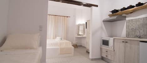 1 habitación, wifi y ropa de cama