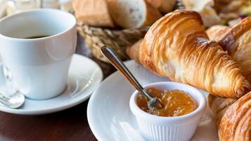 Colazione da portare via inclusa, servita tutte le mattine
