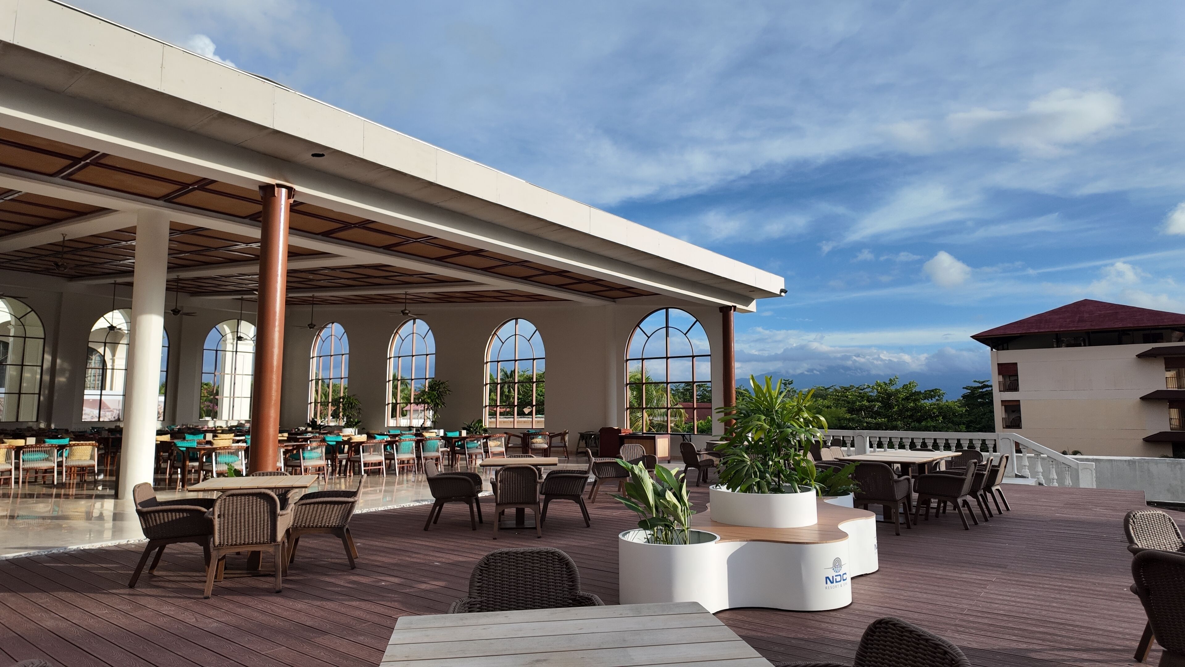 Breakfast area