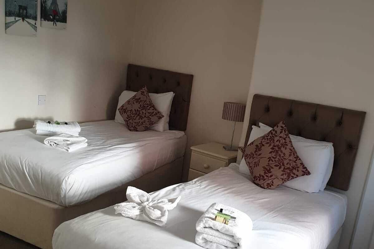 Standard Twin Room | Blackout drapes, iron/ironing board, WiFi (free), individually decorated