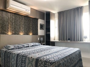2 habitaciones, tabla de planchar con plancha, wifi y ropa de cama