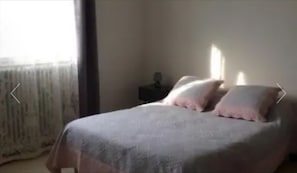 1 chambre, fer et planche Ă repasser, Wi-Fi, draps fournis