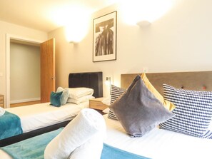 1 slaapkamer, lakens van Egyptisch katoen, luxe beddengoed