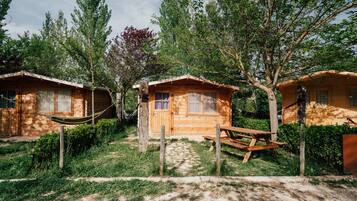 Familien-Ferienhütte, Mehrere Betten