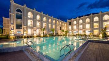 Façana frontal de l'allotjament