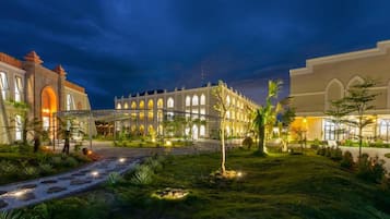 Voorkant van accommodatie