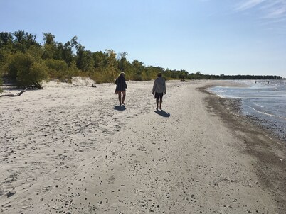 ClassA RV, boondocking Freestyle at the Nude Beach anywhere Manitoba