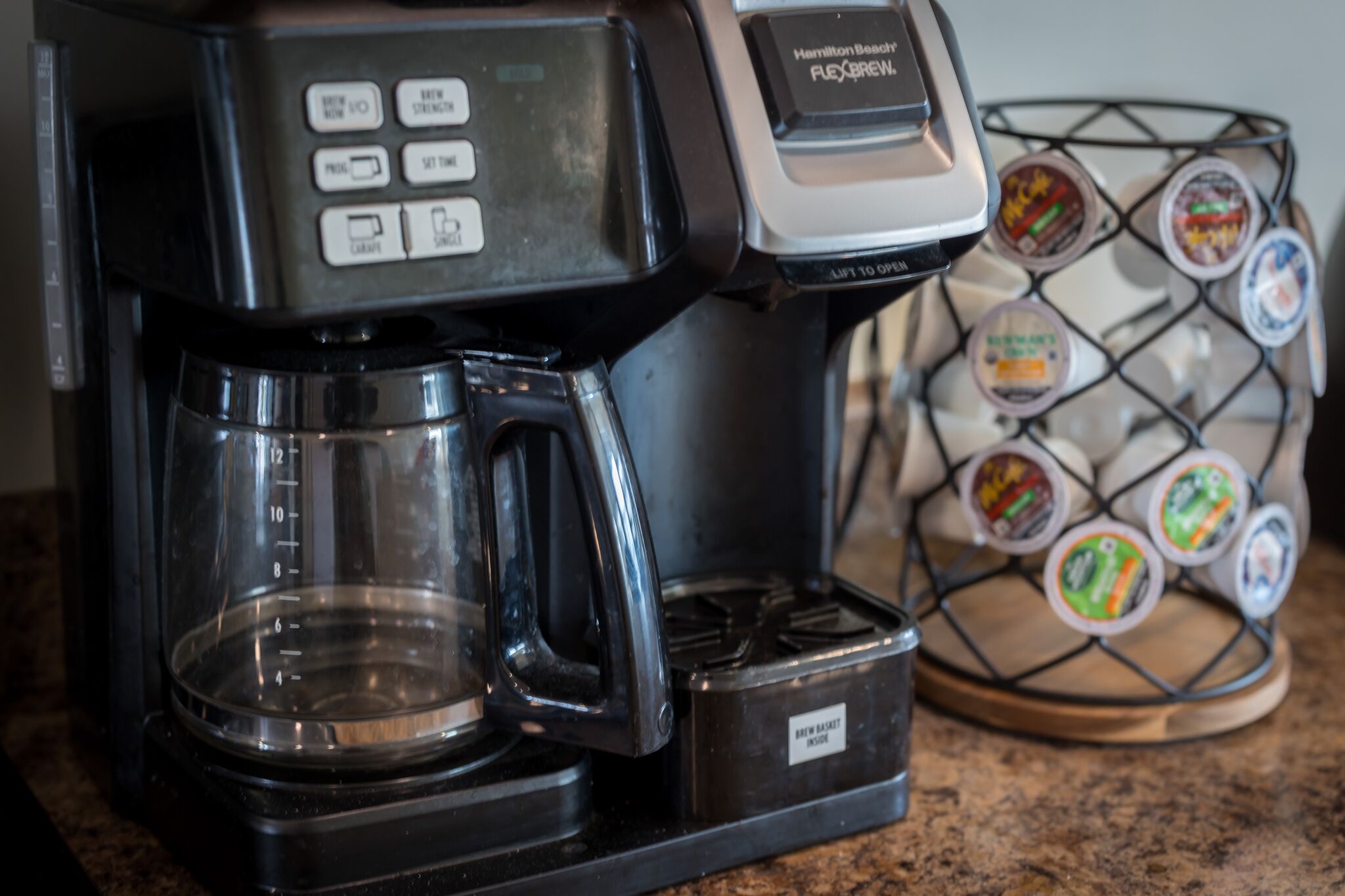 Kaffe og/eller kaffemaskin