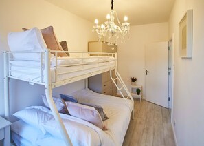 Luxury Apartment, Multiple Beds, Non Smoking, Beach View | 3 bedrooms, desk, laptop workspace, iron/ironing board - Pearl Apartment (Saltburn-by-the-Sea)