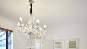 Luxury Apartment, Multiple Beds, Non Smoking, Beach View | 3 bedrooms, desk, laptop workspace, iron/ironing board