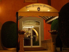Entrée de l’hébergement