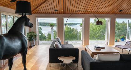 Sea front ex-Embassy residence near Stockholm