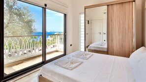 3 bedrooms, iron/ironing board, travel cot, free WiFi - Mermaid Duo  has unobstructed sea-views form its hillside perch. (Antalya)