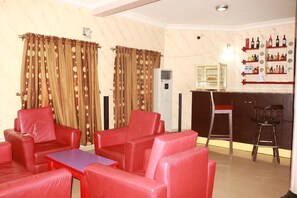 Sitteområde i lobbyen