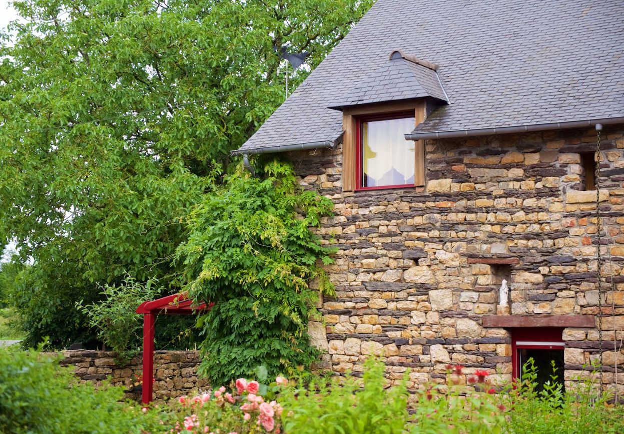 Façade de l’hébergement