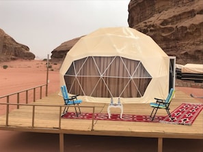 Tent (Double) | Terrace/patio - Desert planet camp (Ma'an)