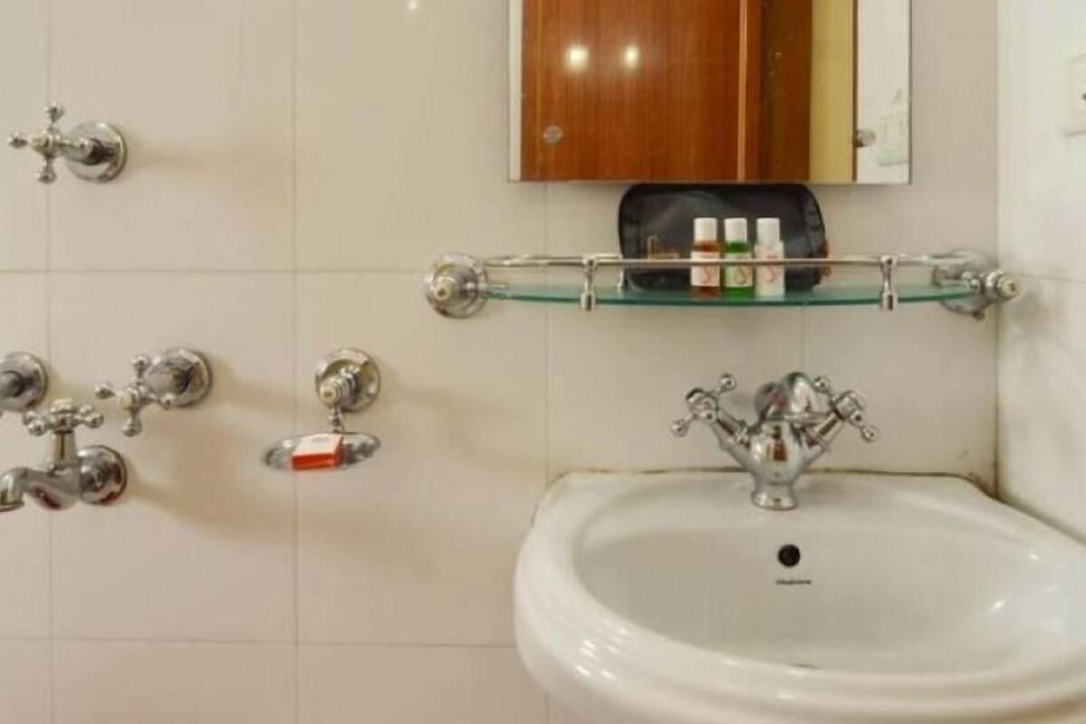 shower, rainfall showerhead, slippers, towels