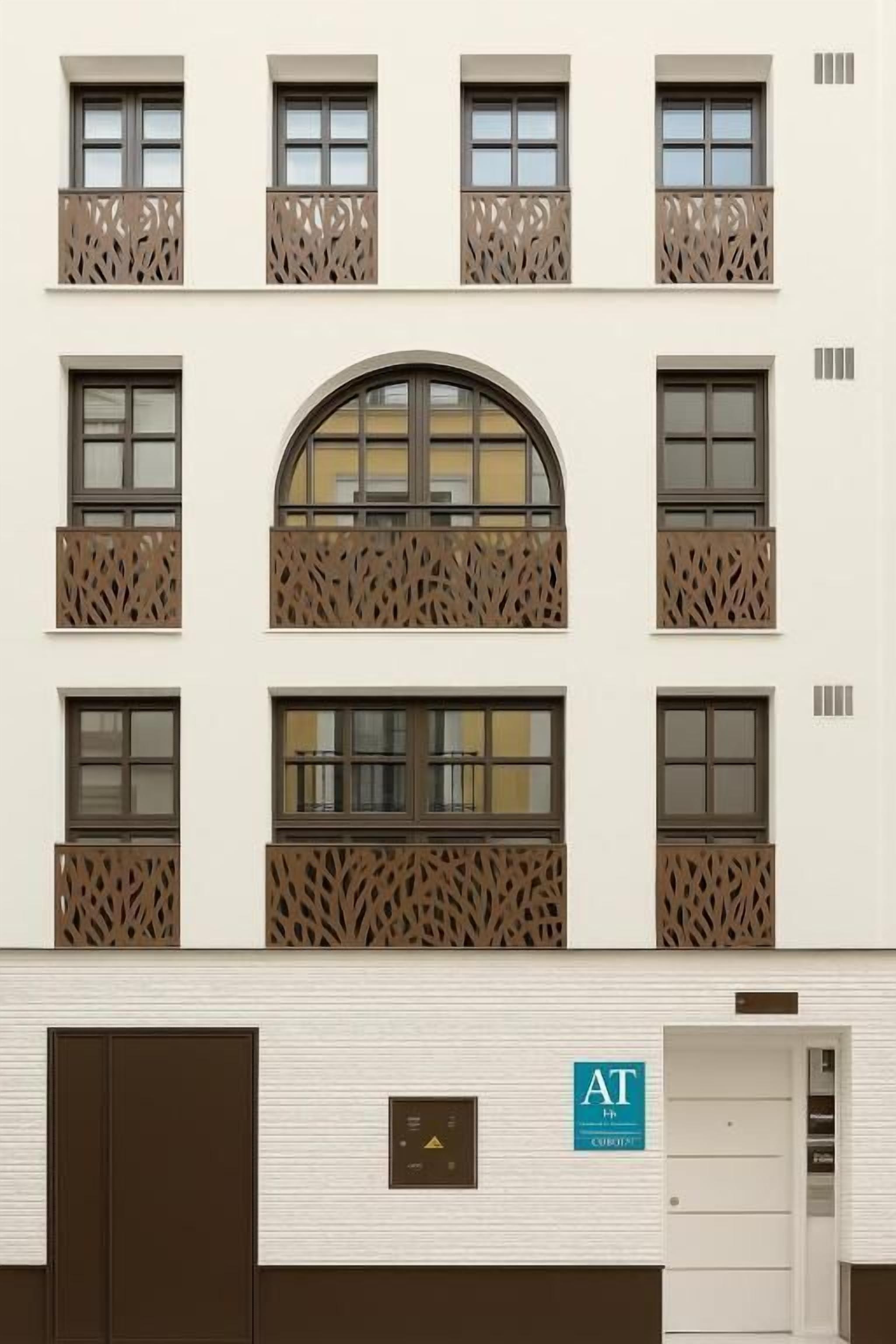 Voorkant van accommodatie