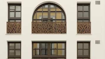 Voorkant van accommodatie