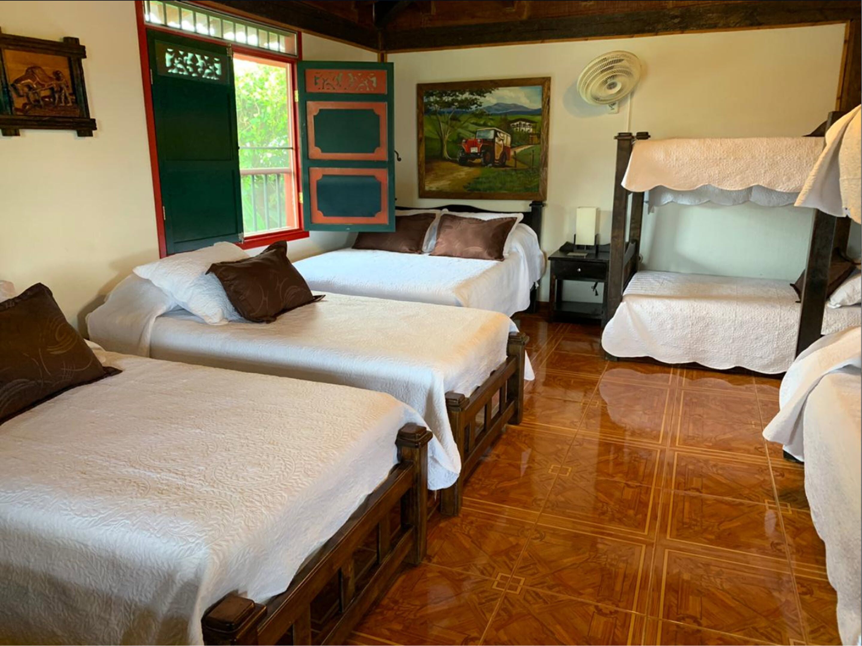 family room, multiple beds, non smoking | blackout curtains, free wifi, bed sheets