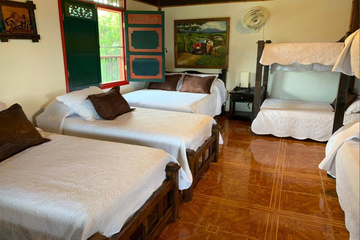 family room, multiple beds, non smoking | blackout curtains, free wifi, bed sheets