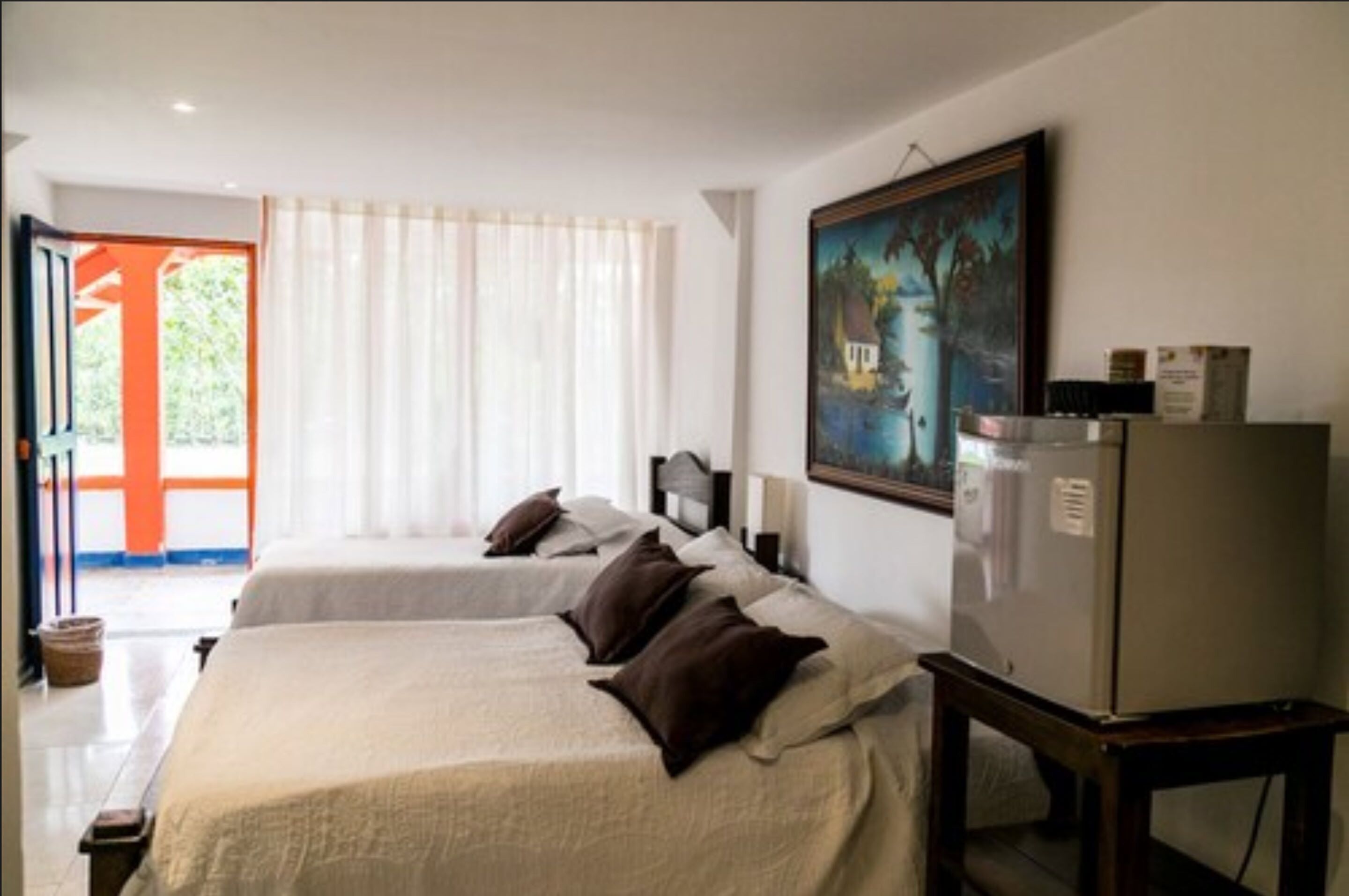 triple room, multiple beds, non smoking | blackout curtains, free wifi, bed sheets