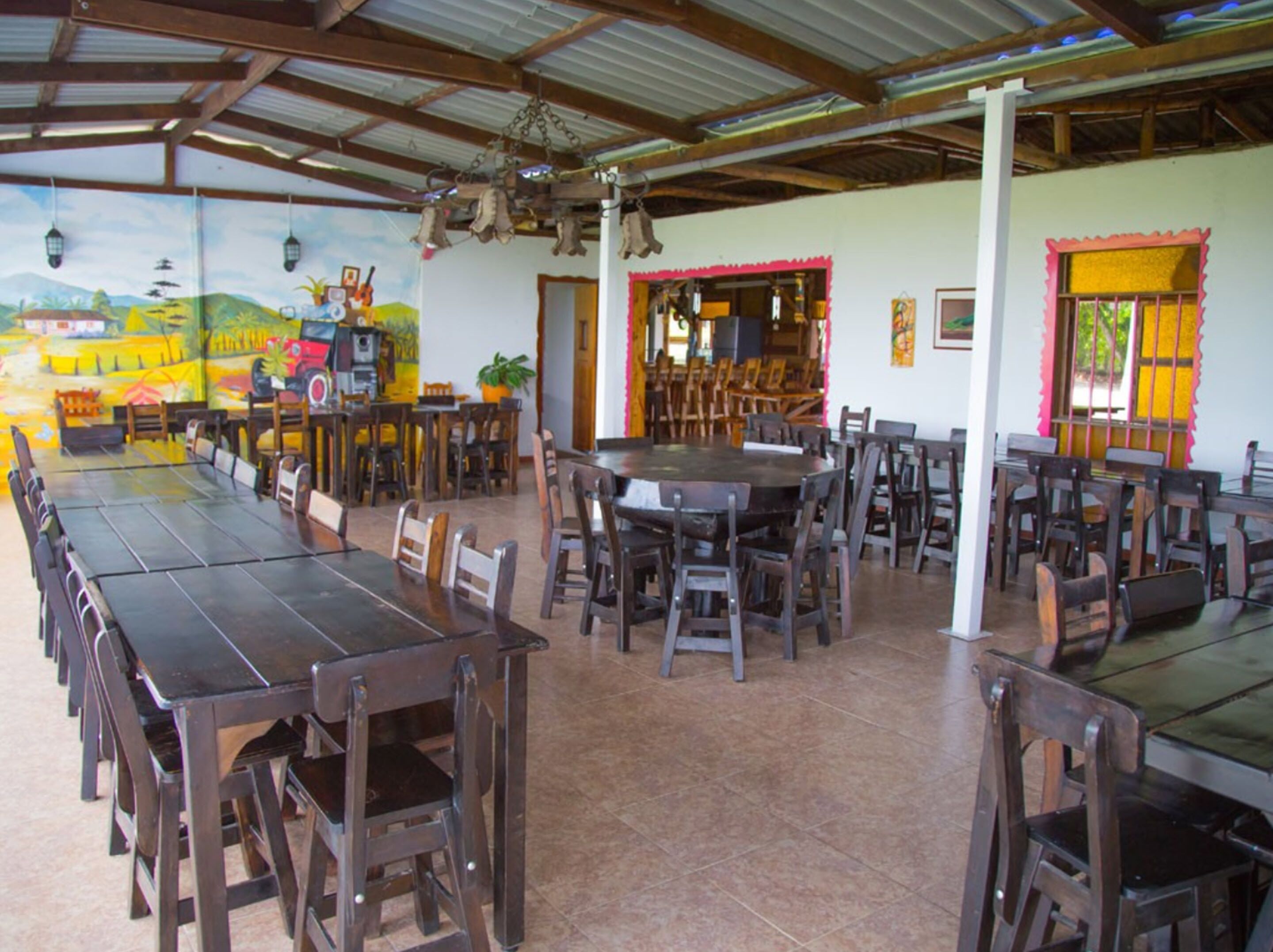 breakfast, lunch, dinner served; garden views