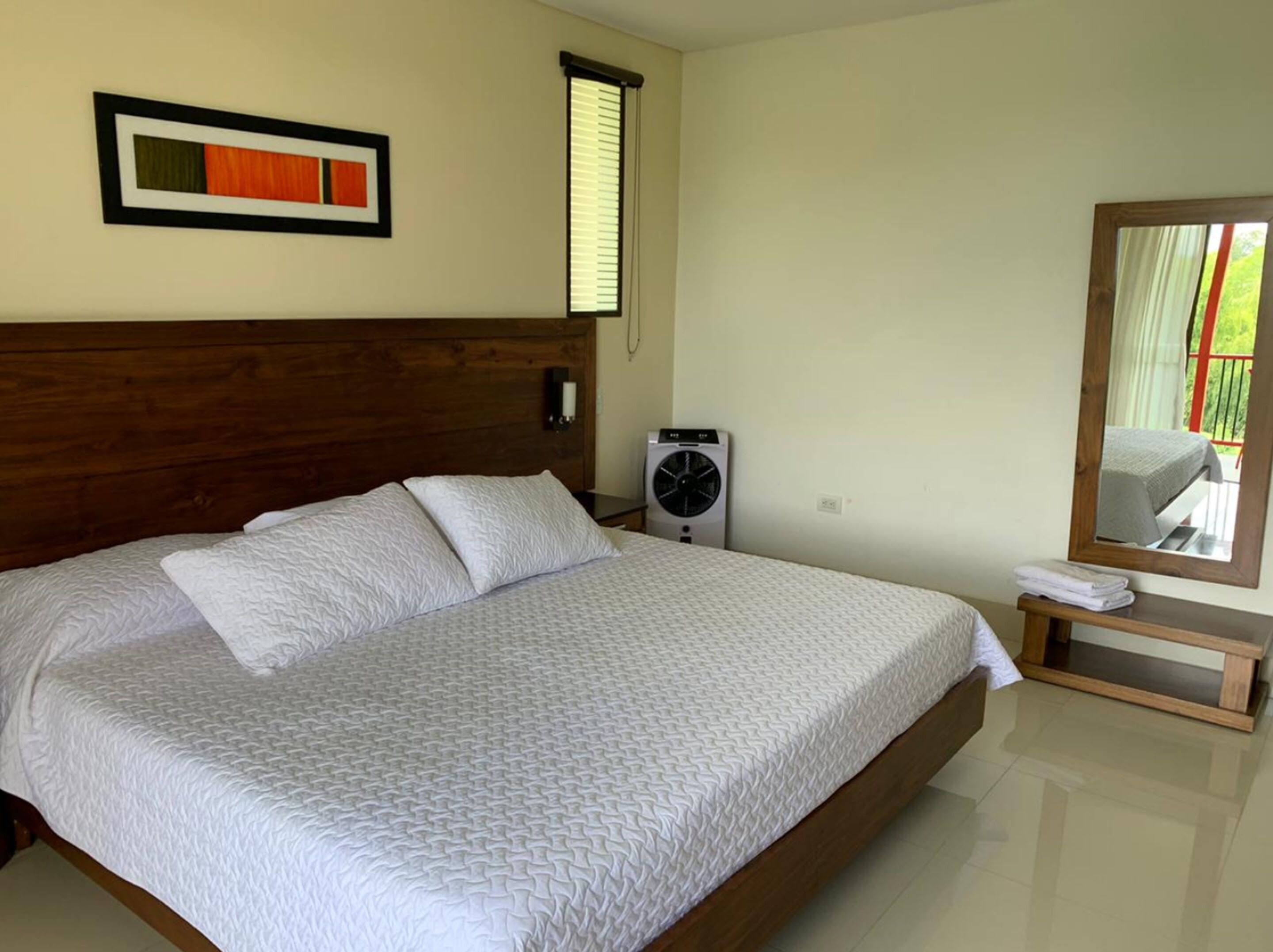 blackout curtains, free wifi, bed sheets