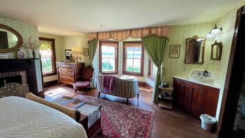 The Victorian Room | Blackout drapes, iron/ironing board (on request), individually decorated