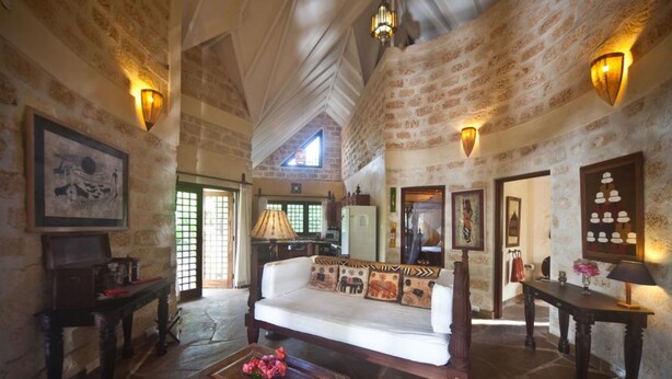 Living area - Kitu Kidogo Cottages (Diani Beach)