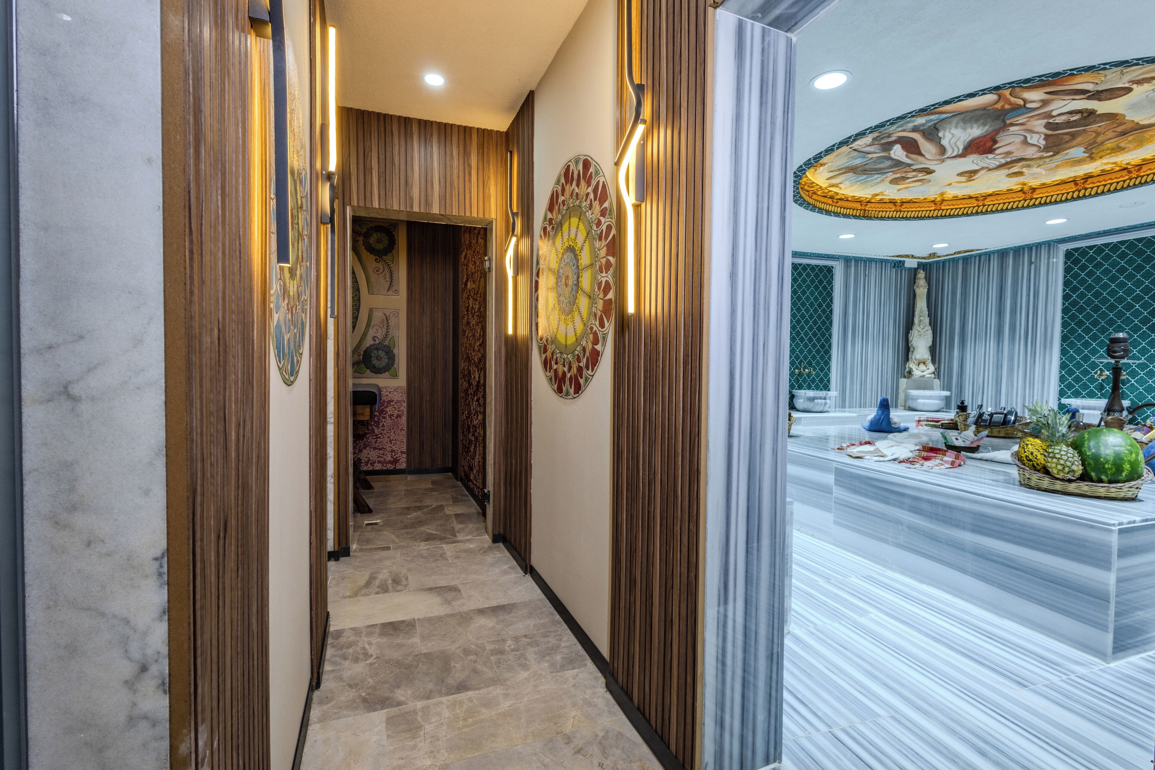 桑拿、湿蒸房、按摩服务