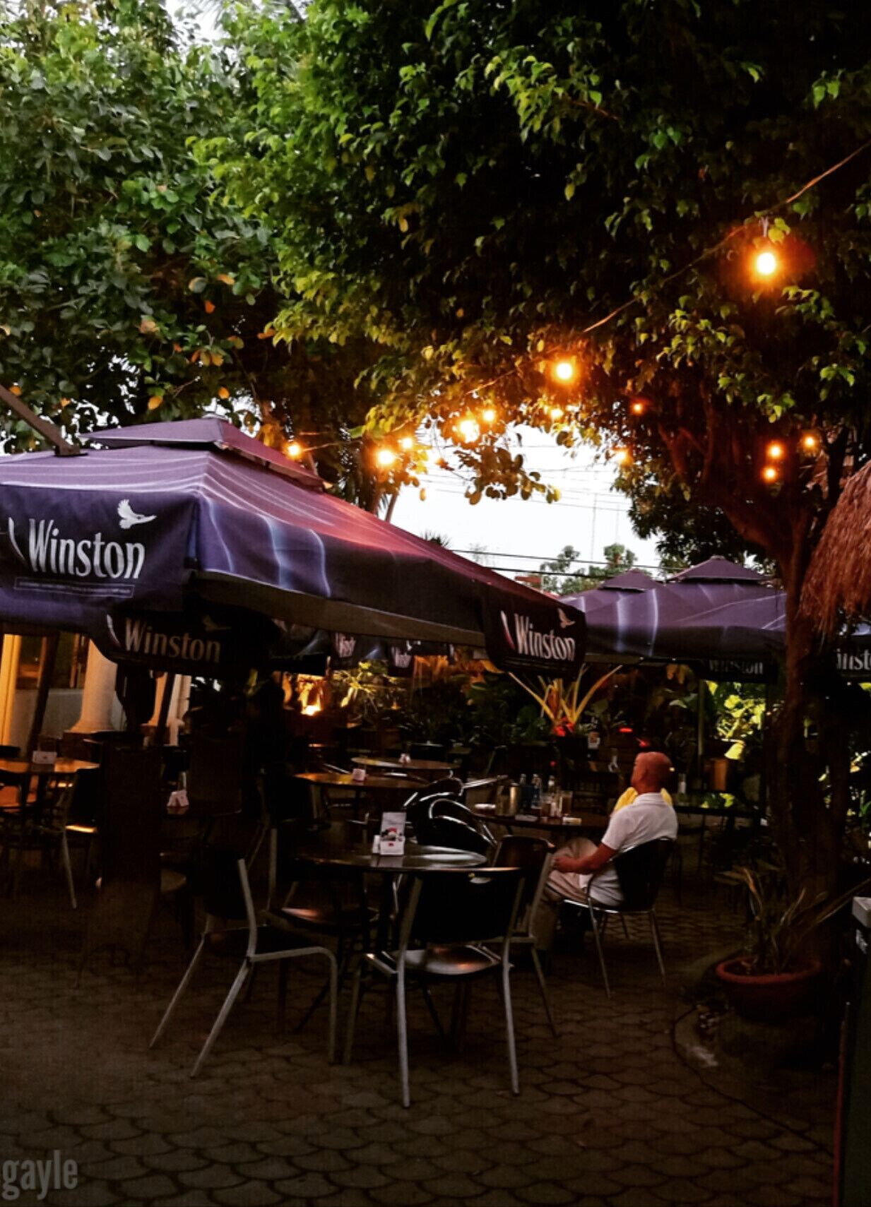 Restaurante al aire libre