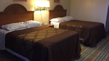 Standard Room, 2 Double Beds, Smoking | 1 bedroom, individually furnished, blackout curtains, free WiFi