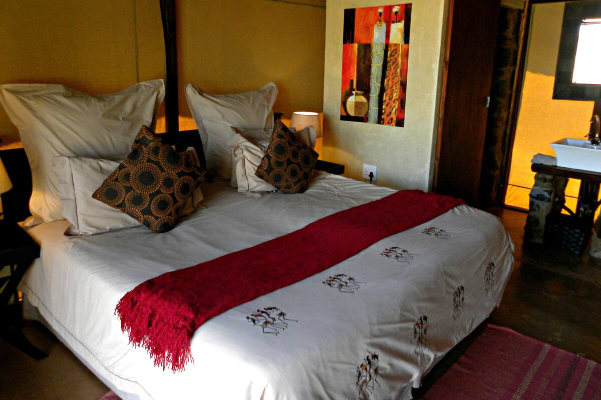 Luxury-Zelt, 1 Schlafzimmer