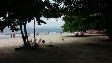Aan het strand