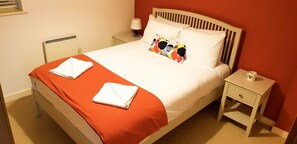 Apartemen, 2 kamar tidur | Wi-Fi gratis dan seprai linen