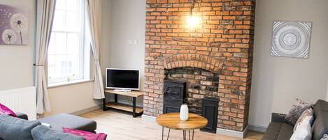 Appartement, 1 chambre | 1 chambre, bureau, draps fournis