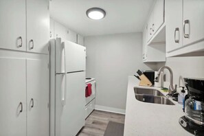 Fridge, microwave, oven, stovetop - Lansing Layover #4 | New York State of Mind (Lansing)