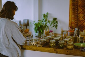 Petit déjeuner buffet compris tous les jours