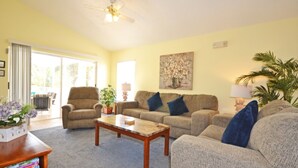 House, 4 Bedrooms | Living room | Flat-screen TV, video game console - The Manors North at Westridge 215730 (Davenport)