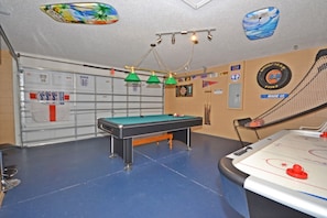 Casa, 4 quartos | Sala de jogos